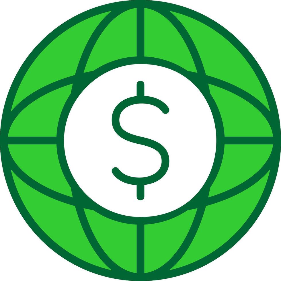 Global Colorful Icon vector