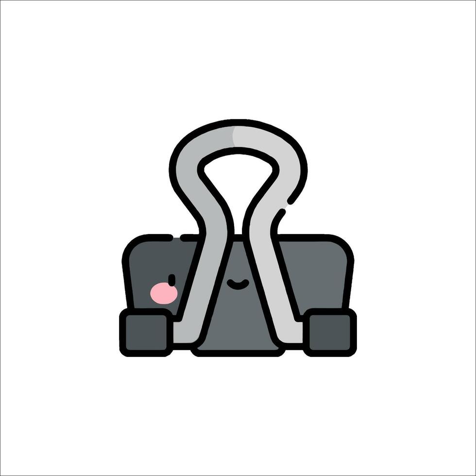 A black and white image of a backpack with a pink heart vector