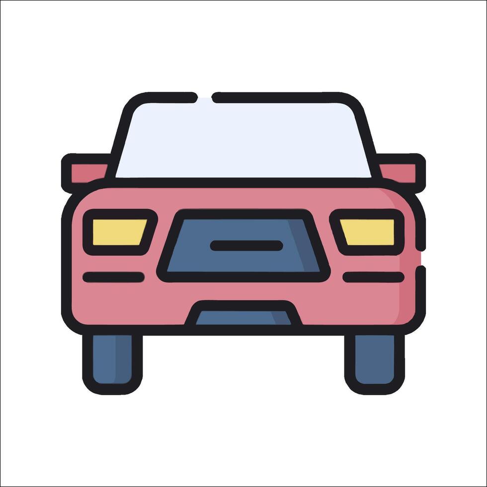 Car icon illustration vector