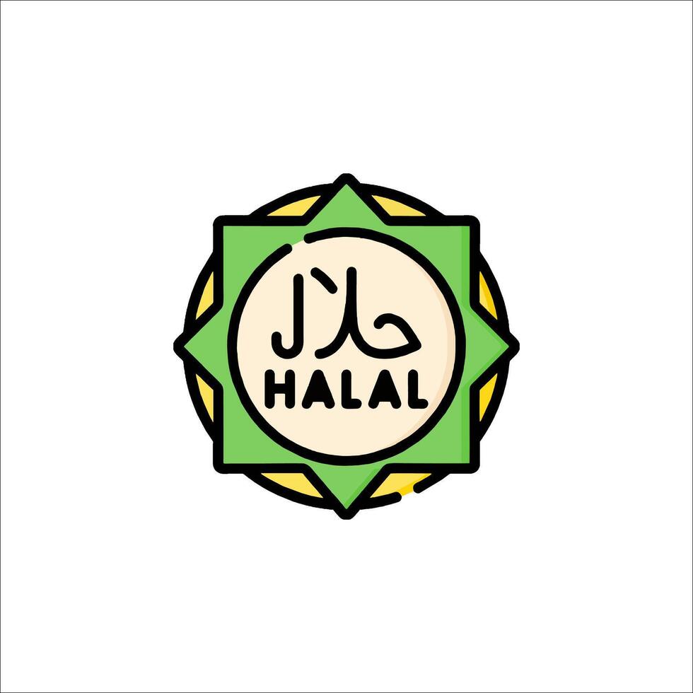 The logo for hajal, a restaurant in the middle east vector
