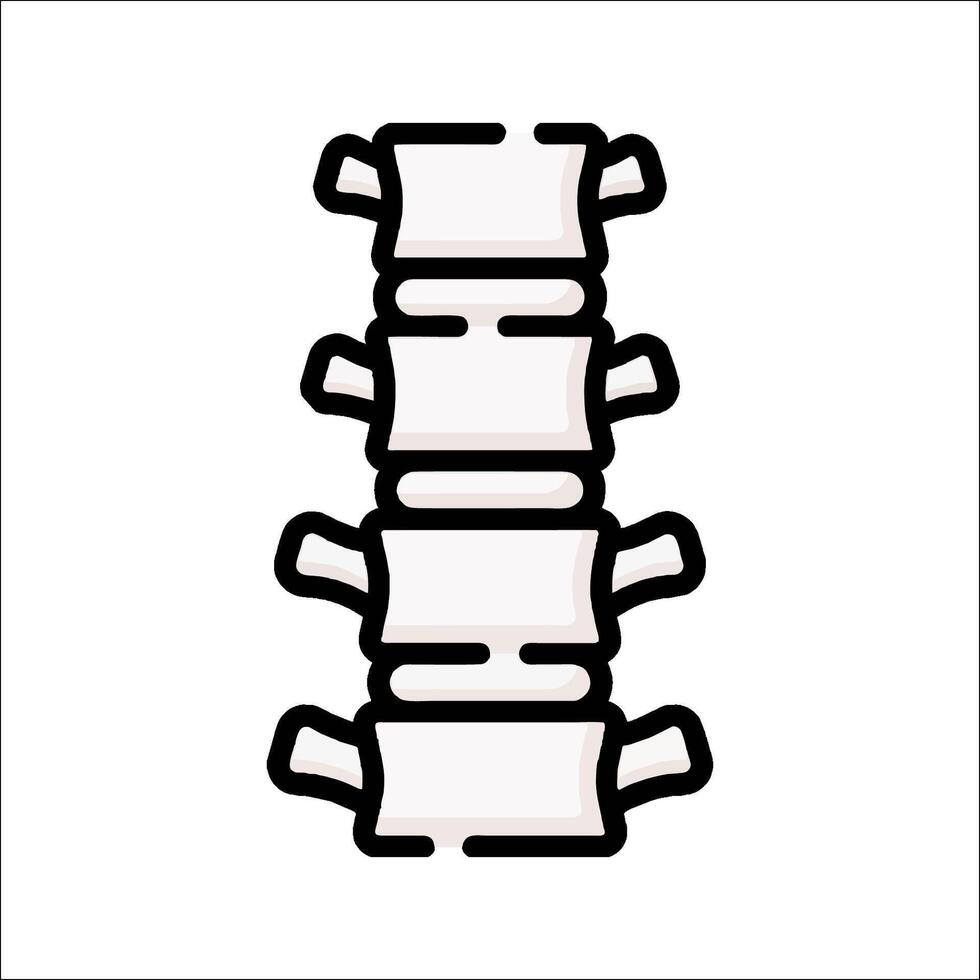 A stack of pillows on a white background vector
