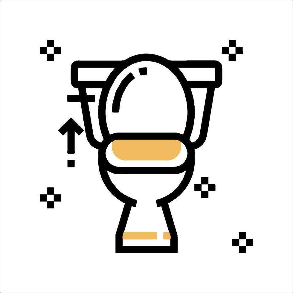 Toilet icon illustration vector