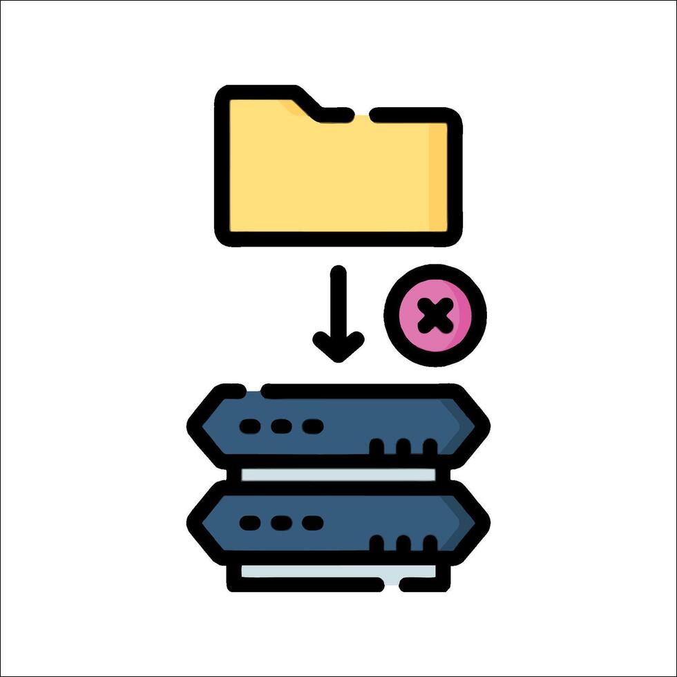 File transfer icon illustration vector