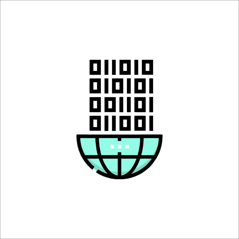 A logo for a company that sells computers vector