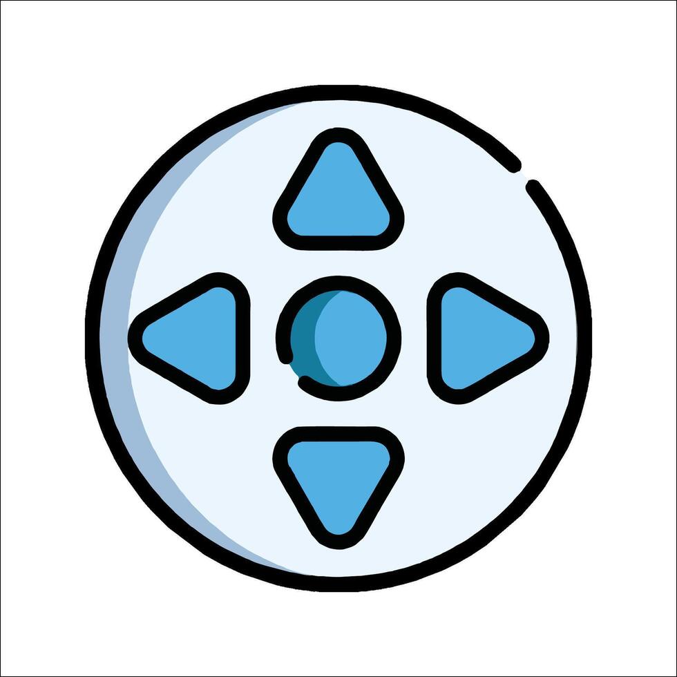 A game controller icon on a white background vector