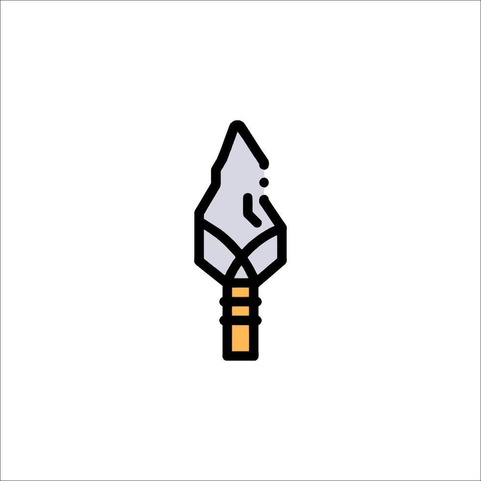 A knife icon on a white background vector
