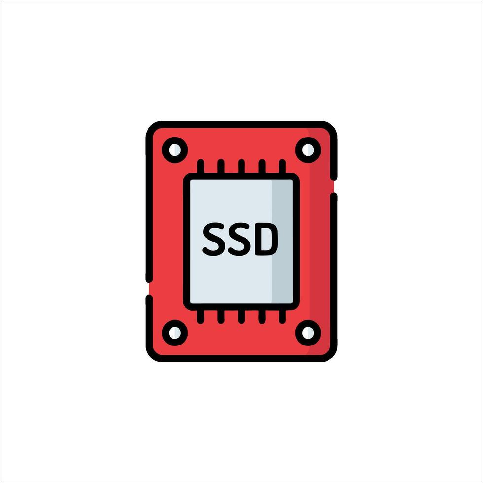 Sdd icon on white background vector