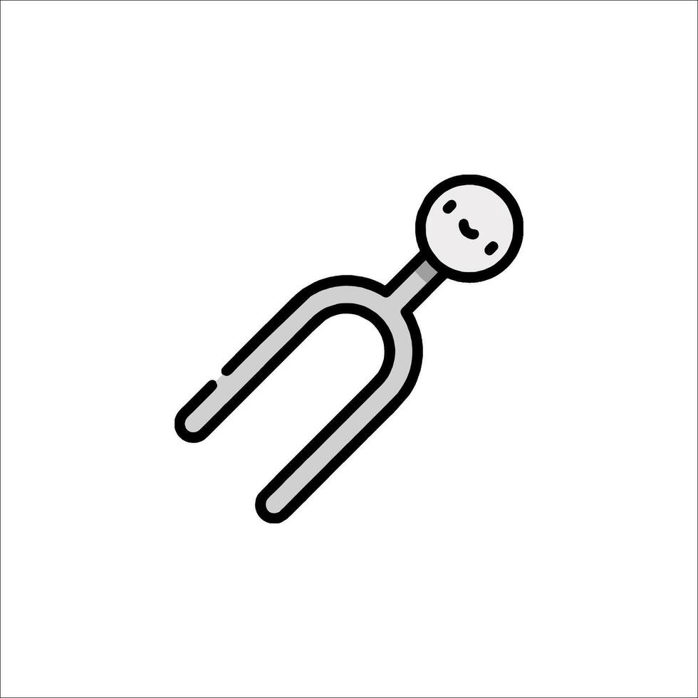 A black and white icon of a magnet vector