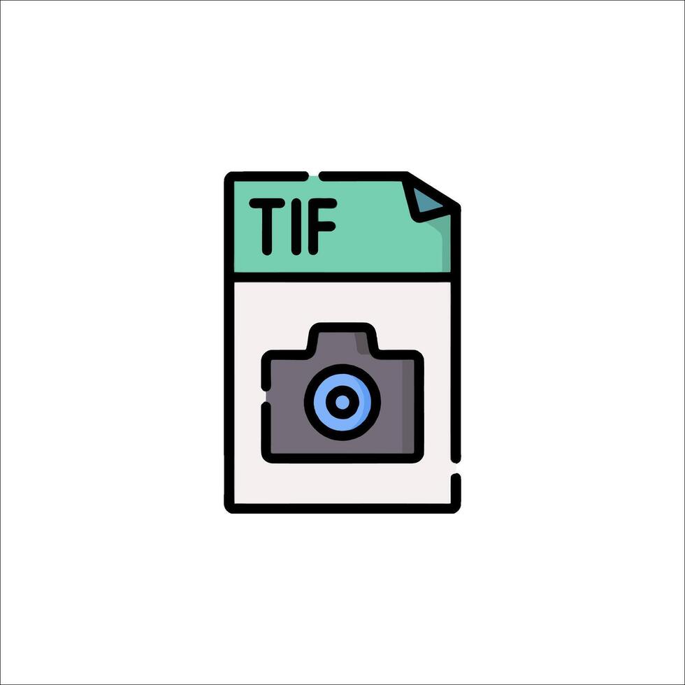 A file folder with a camera on it vector