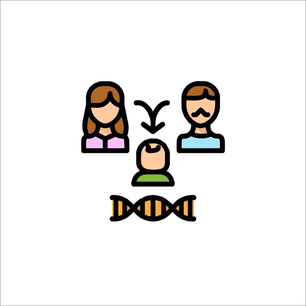 Family icon illustration vector