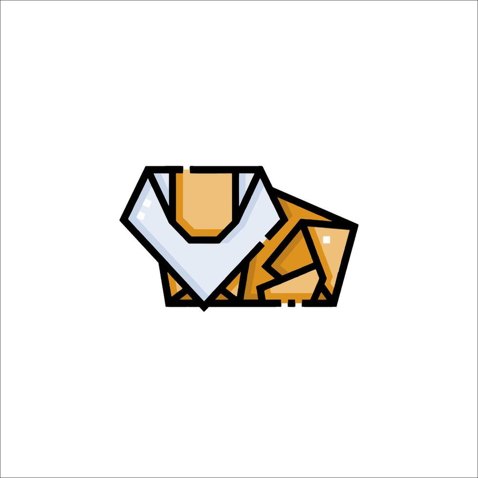 A logo for a company that makes clothing vector
