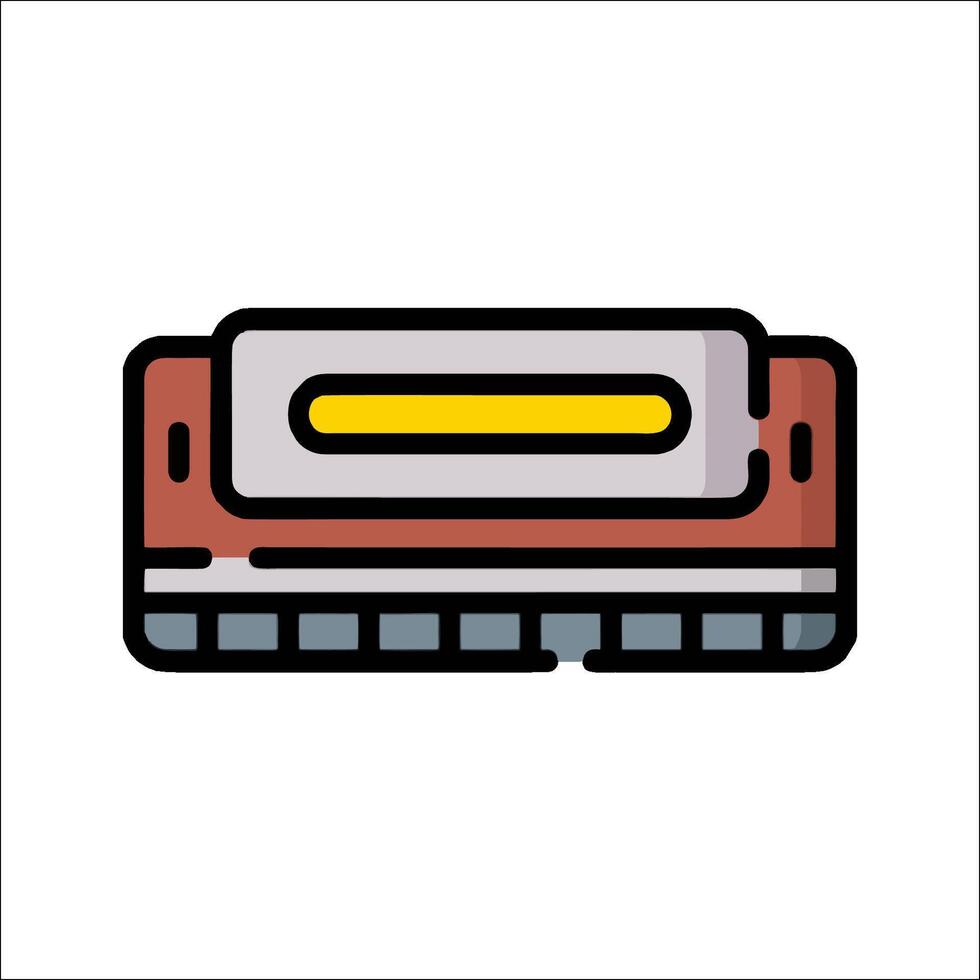 A razor blade icon on a white background vector