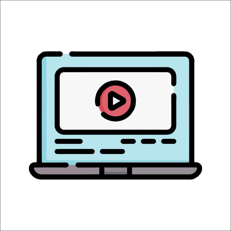 player icon illustration vector
