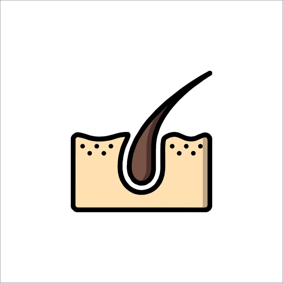 Hair care icon illustration vector