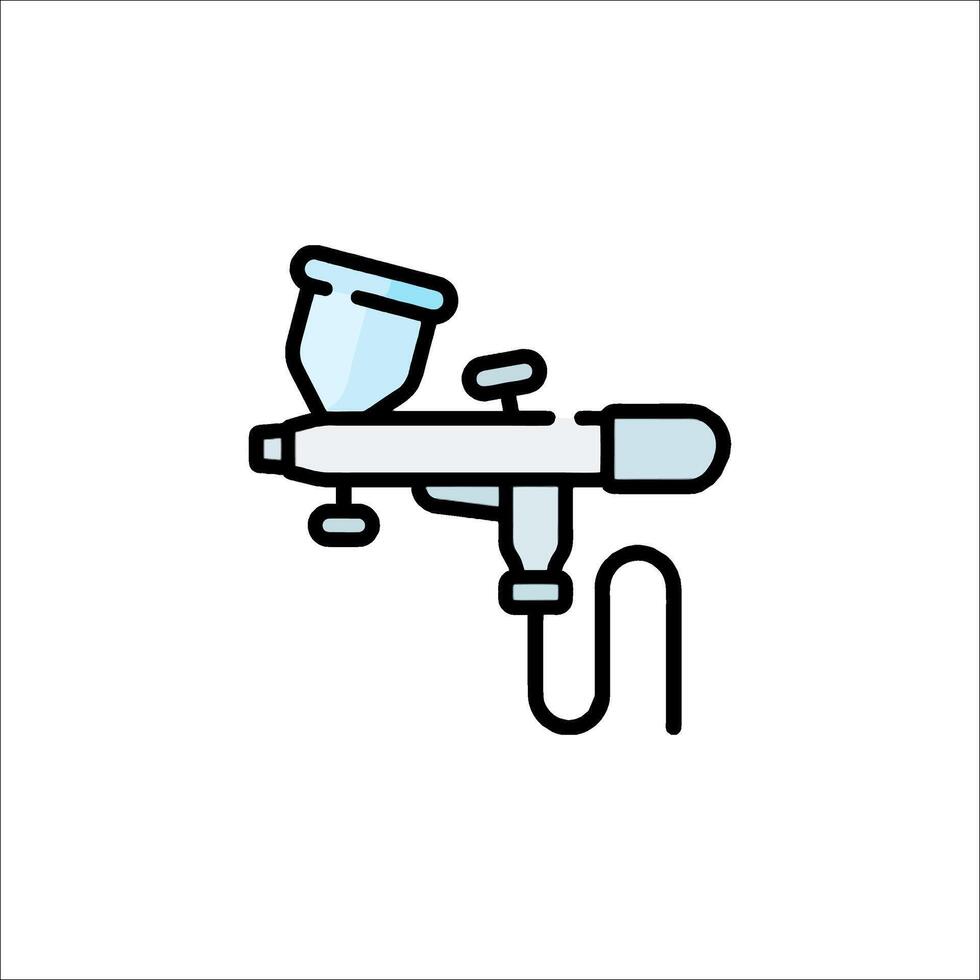 A spray gun icon on a white background vector