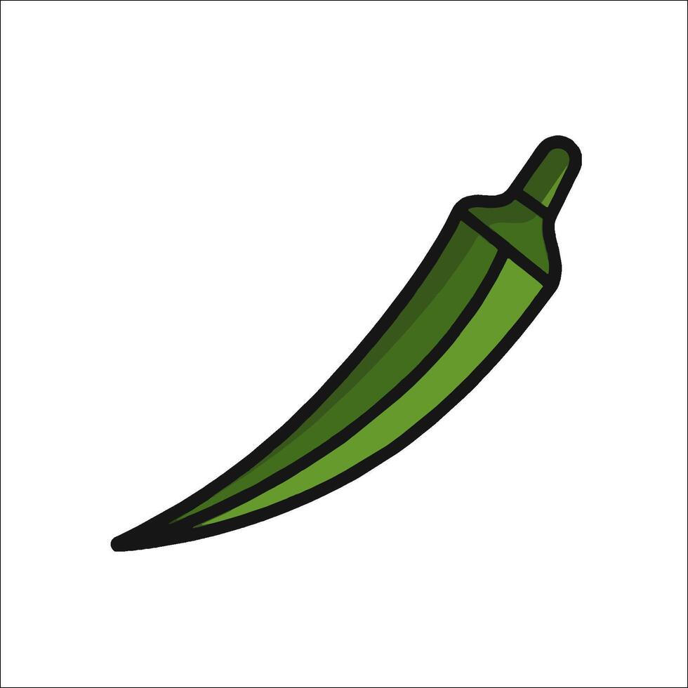 Chili pepper icon illustration vector