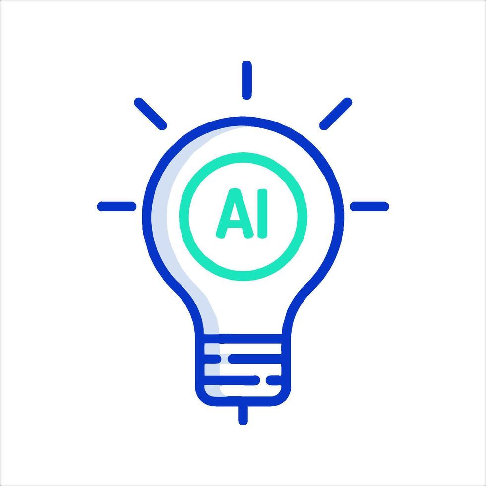 Ai logo design vector