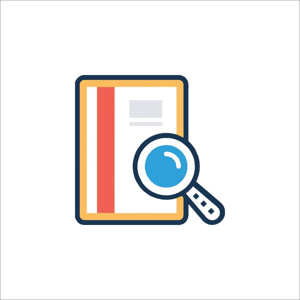 Search icon illustration vector