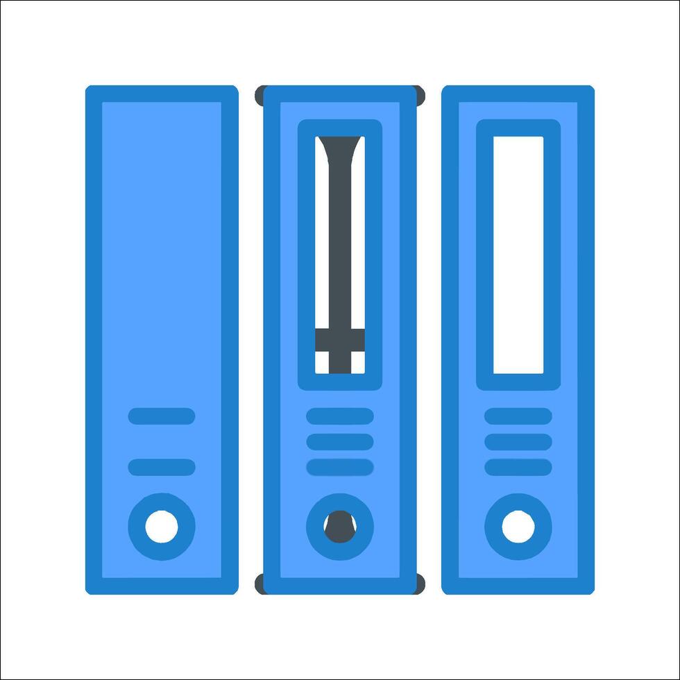 File folder icon illustration vector
