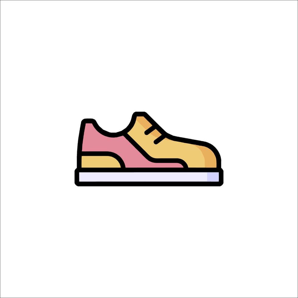 Shoe icon illustration vector