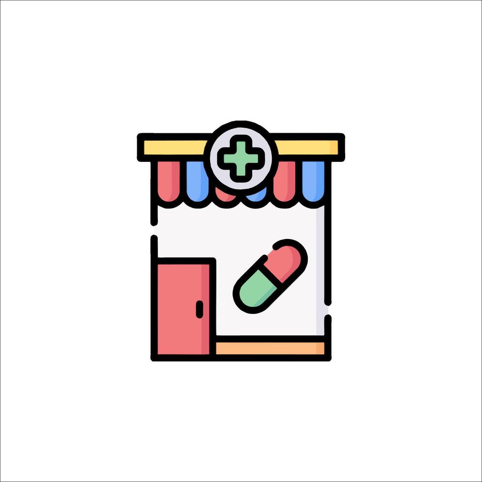 Pharmacy icon illustration vector