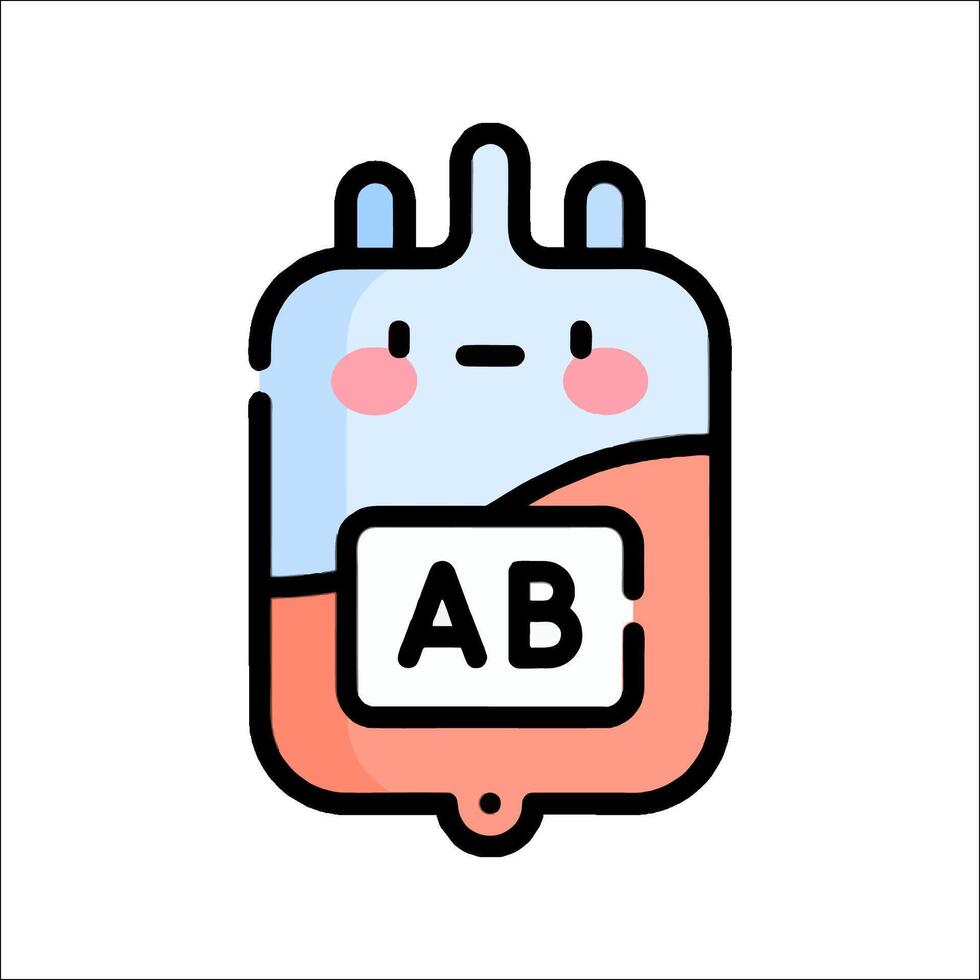Blood donation icon illustration vector