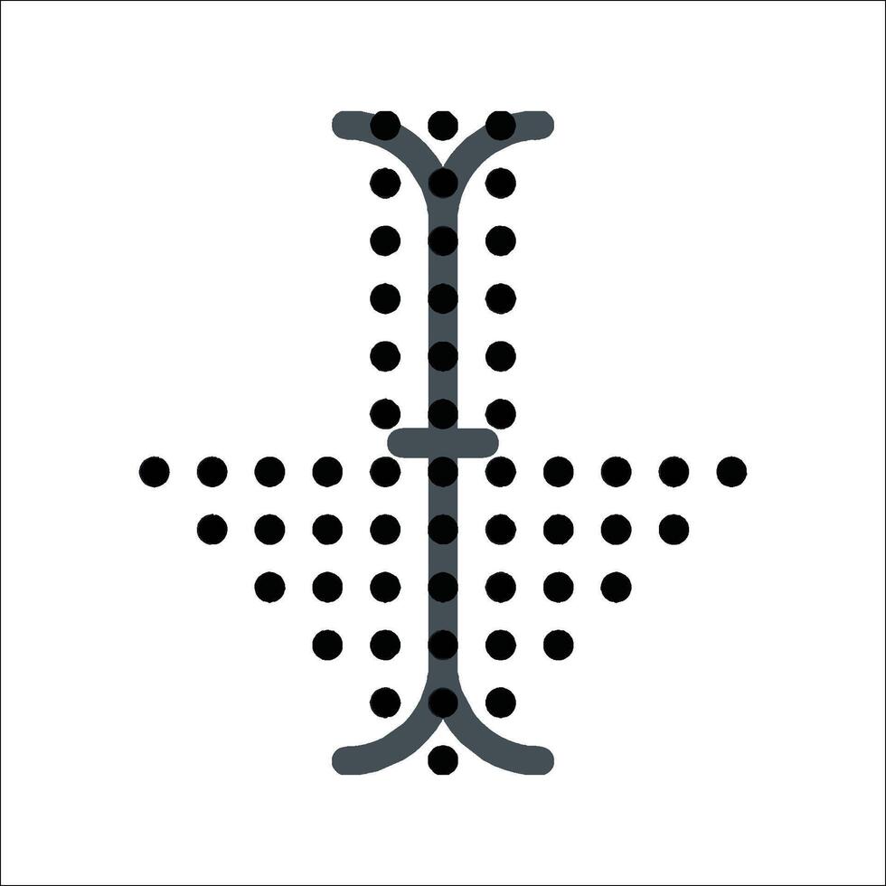 A dot pattern on a white background vector