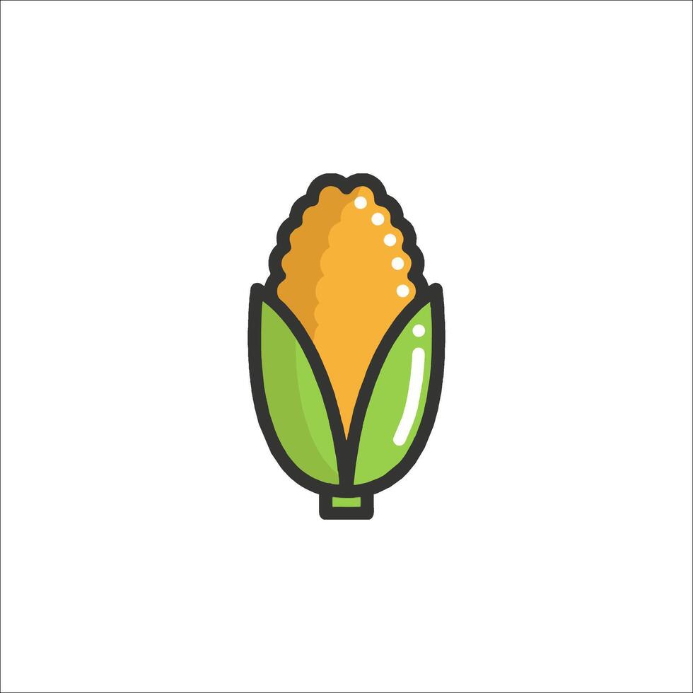 Corn icon illustration vector