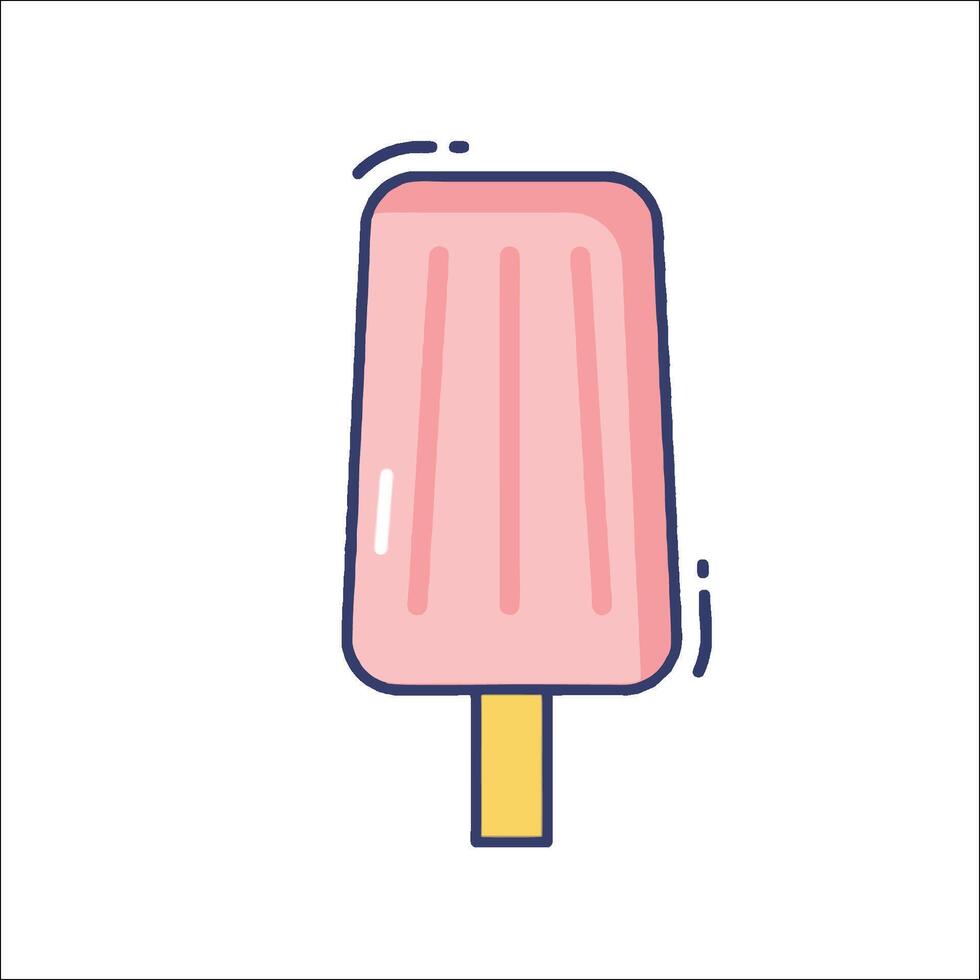 Ice cream icon illustration vector
