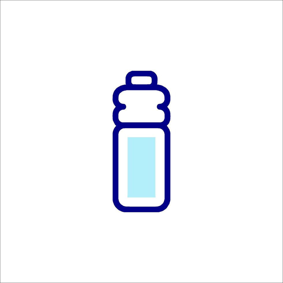 Water bottle icon illustration vector