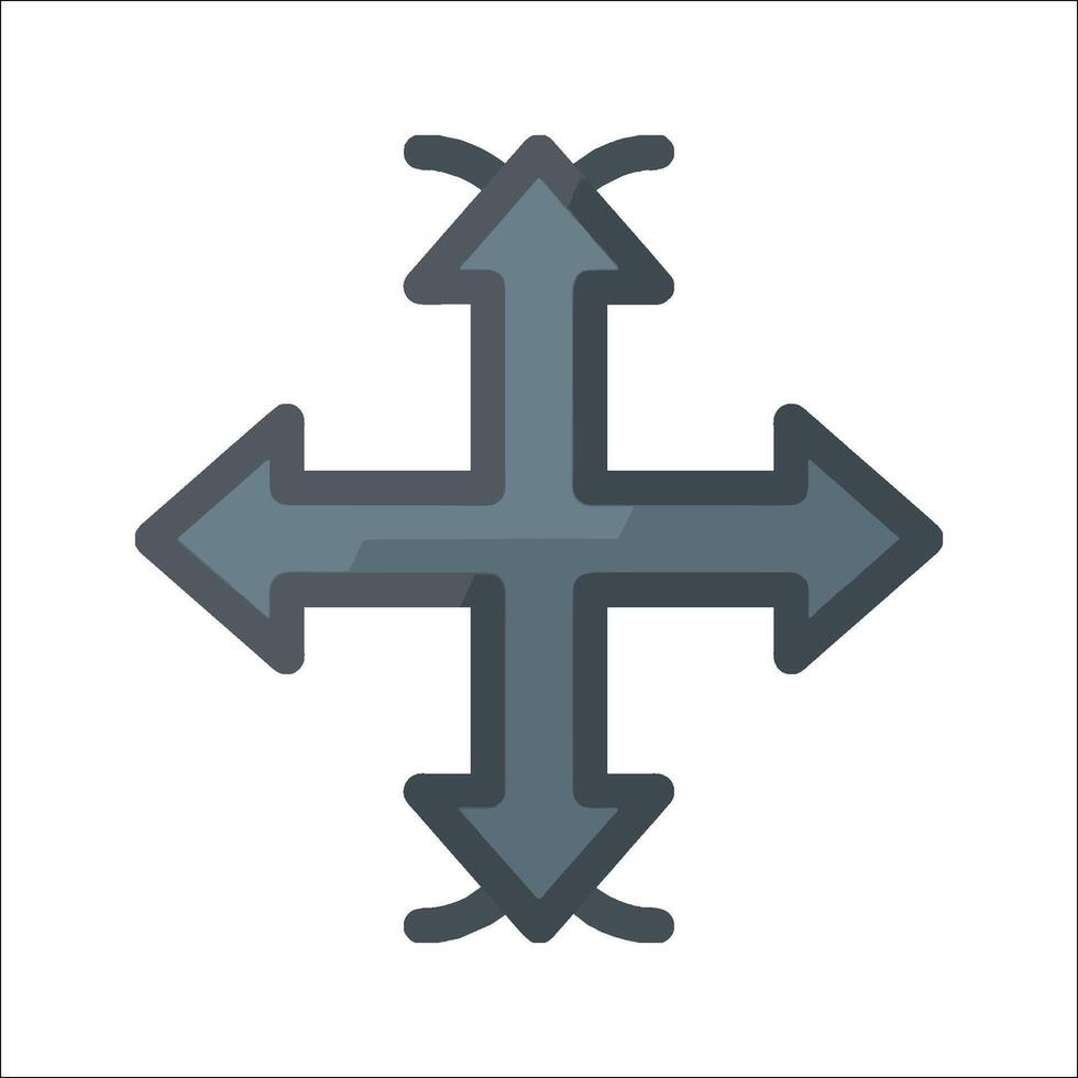 Cross icon illustartion vector