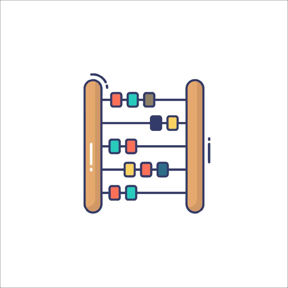Abacus icon illustration vector
