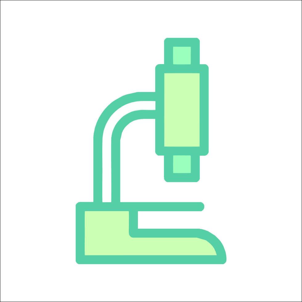 Microscope icon illustration vector