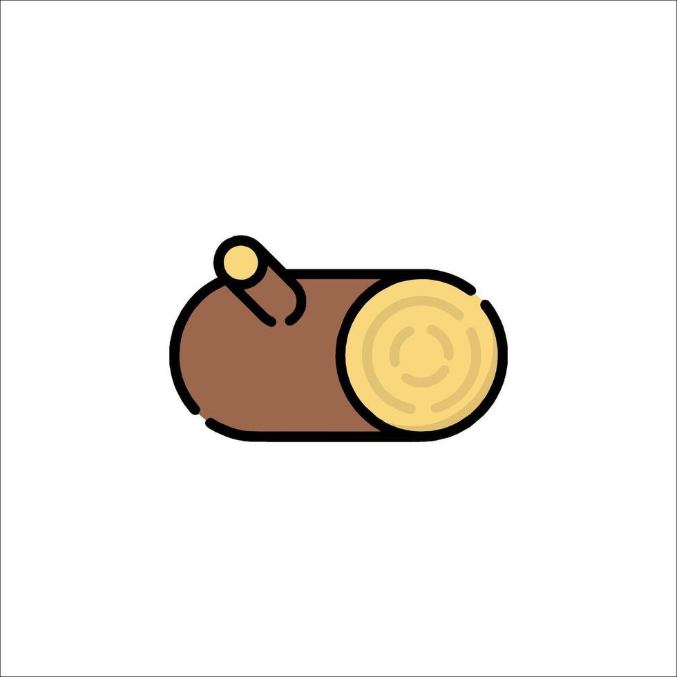 Log icon illustration vector