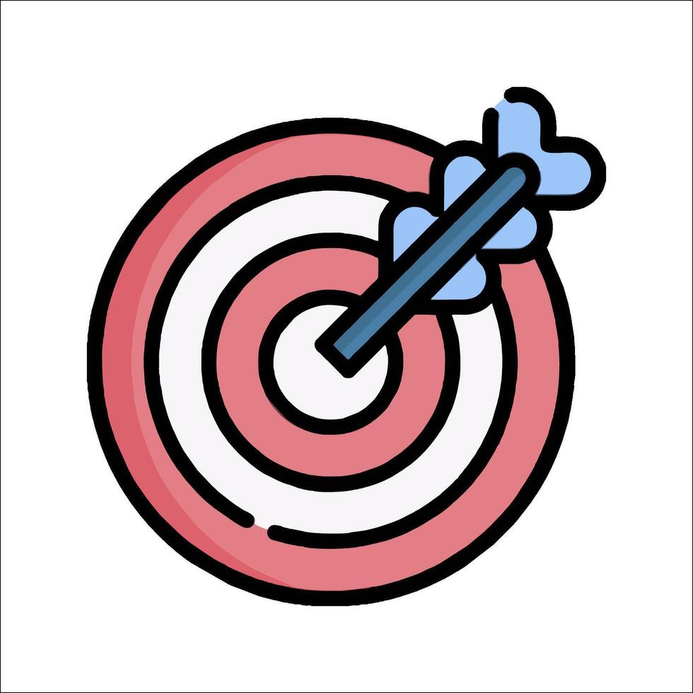 Target icon illustration vector