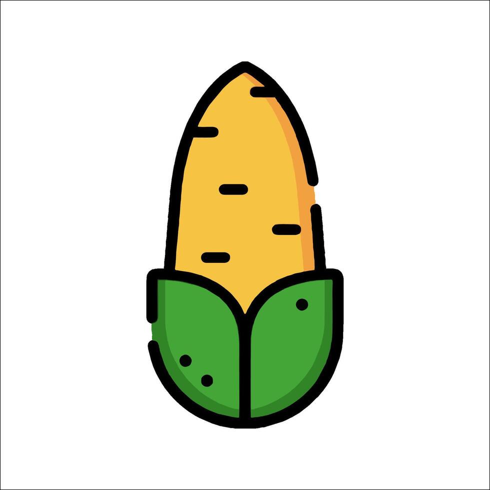 Corn icon illustration vector