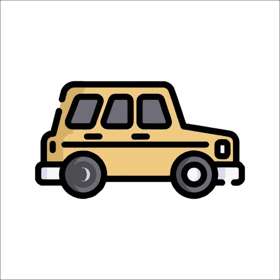 Car icon illustration vector