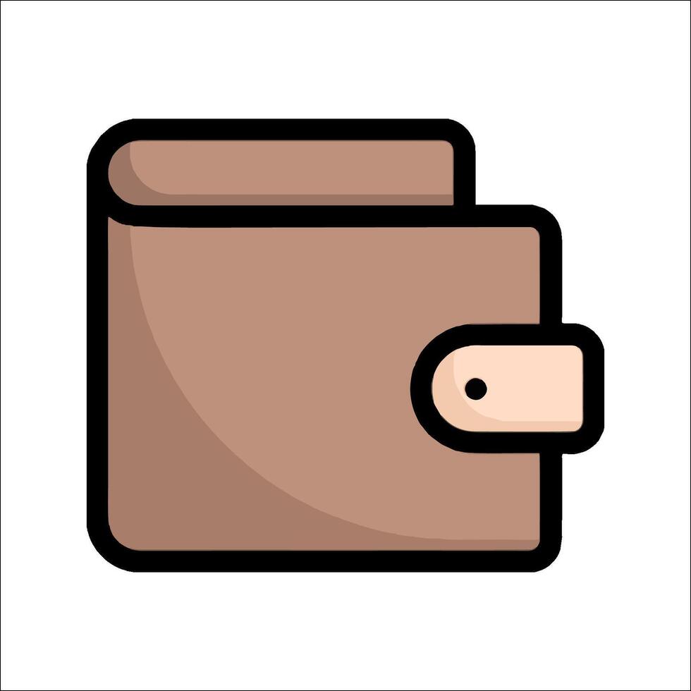 Wallet icon illustration vector