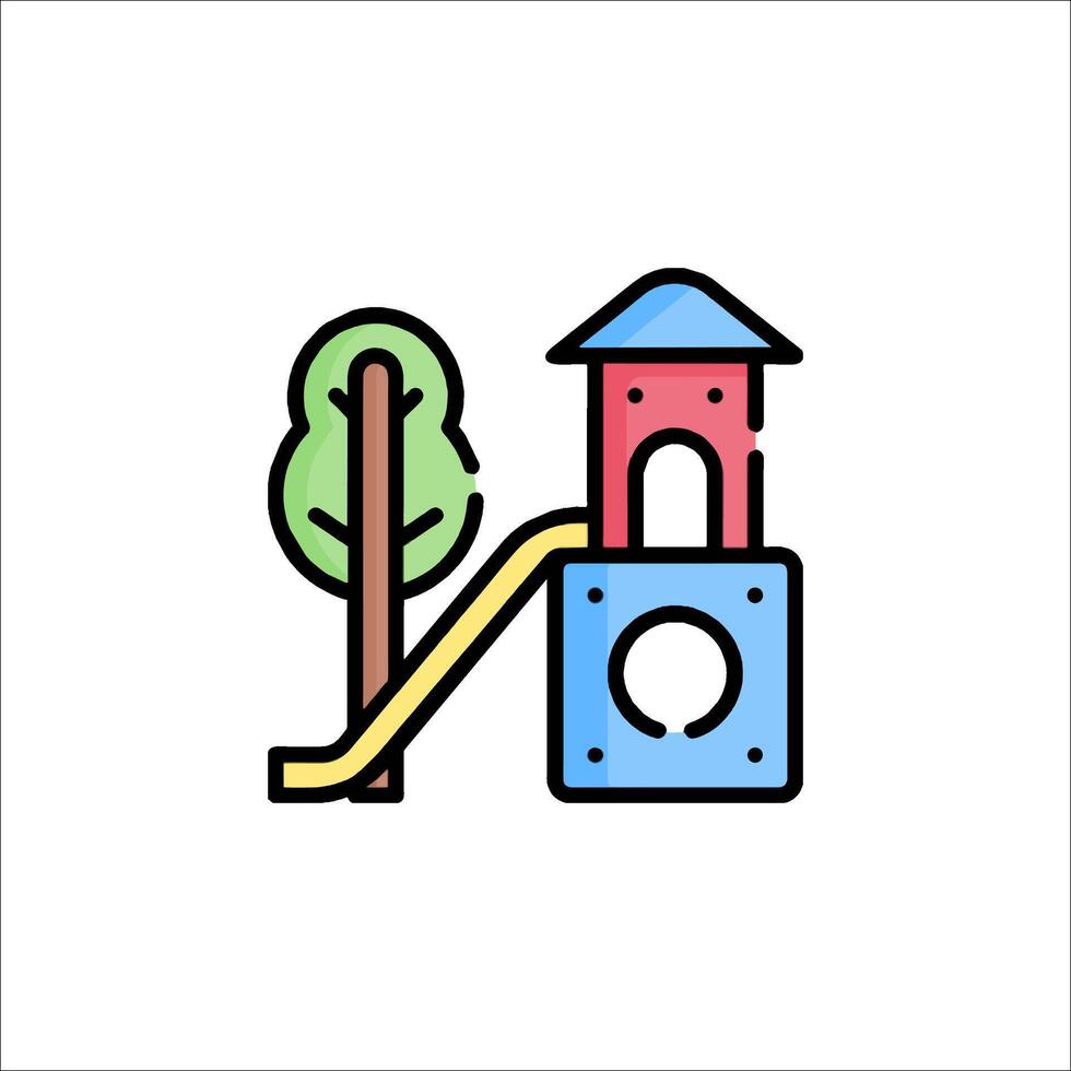 Playground icon illustration vector