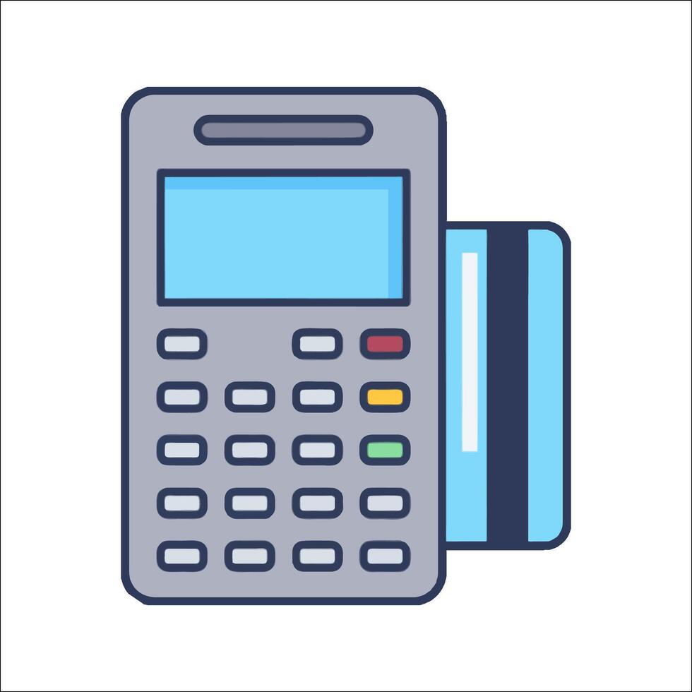 Credit card payment icon illustration vector