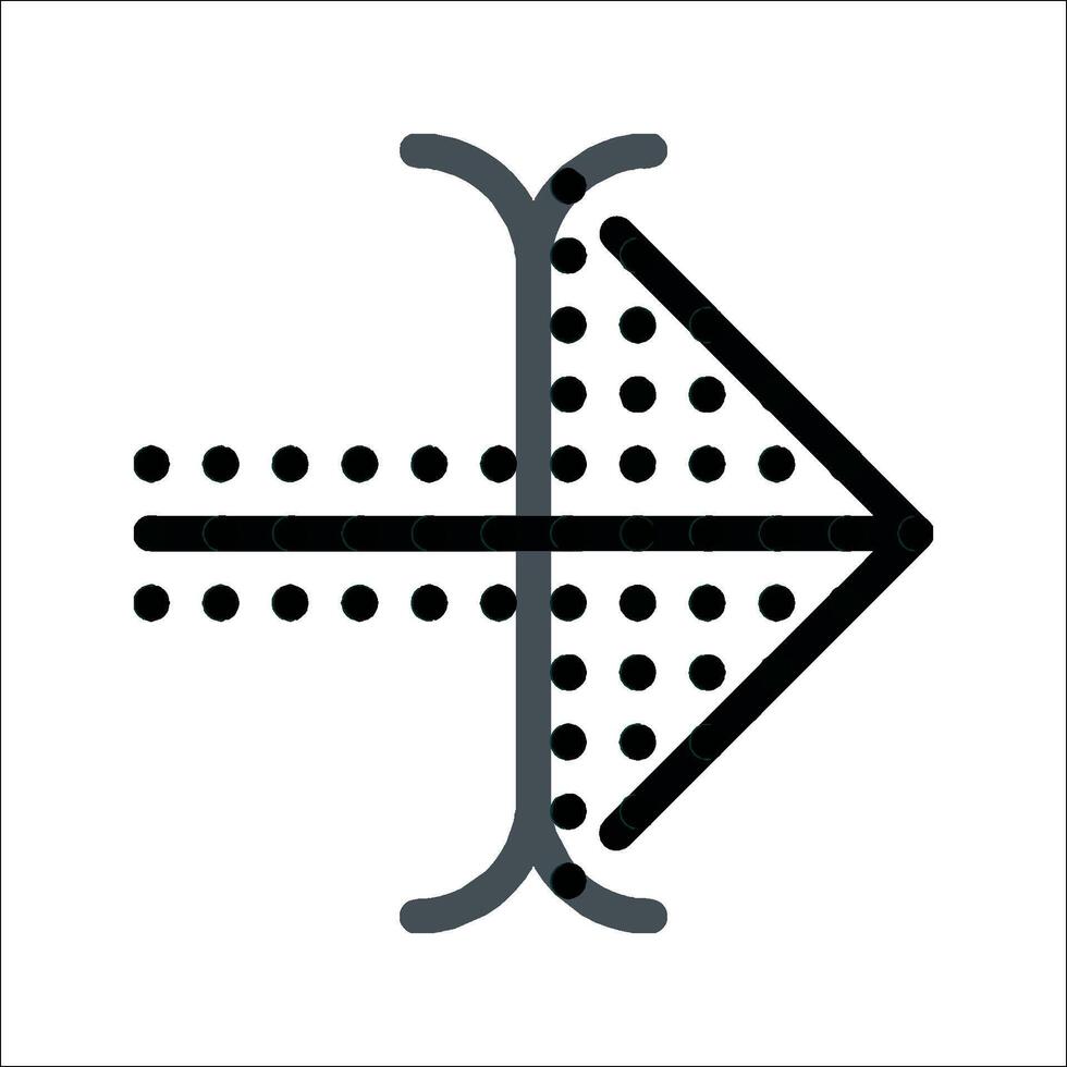 An arrow pointing down and an arrow pointing up vector