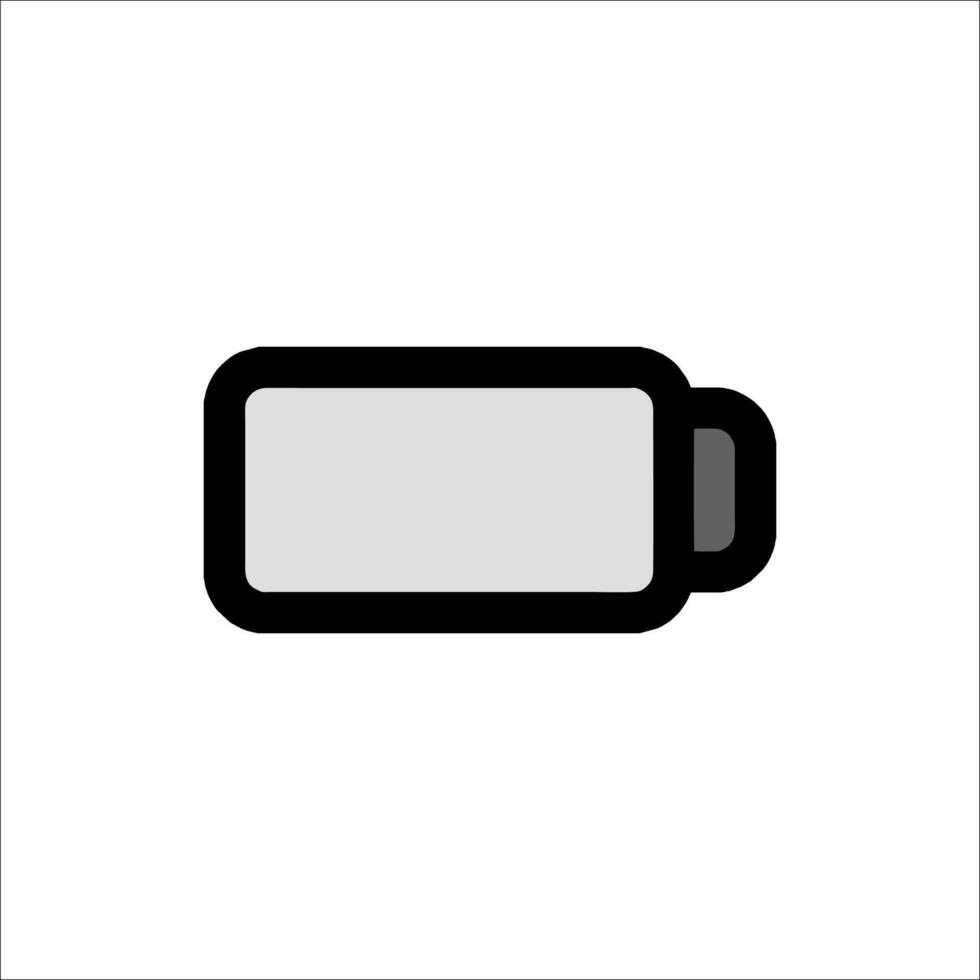 Battery icon isolated on white background vector
