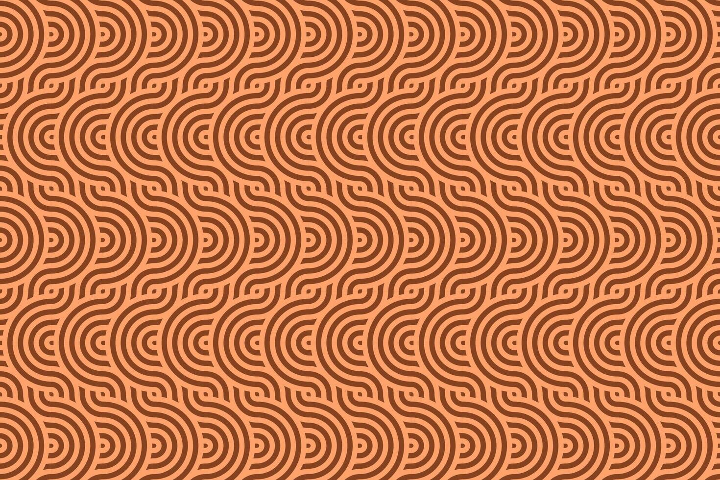 Abstract background with concentric circles. Japanese overlapping circle and line waves pattern art. vector