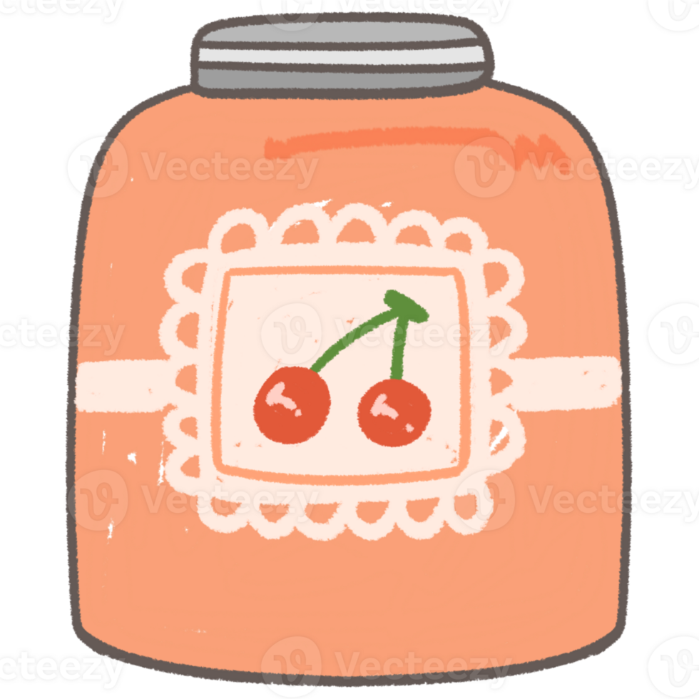 cherry jam clipart png