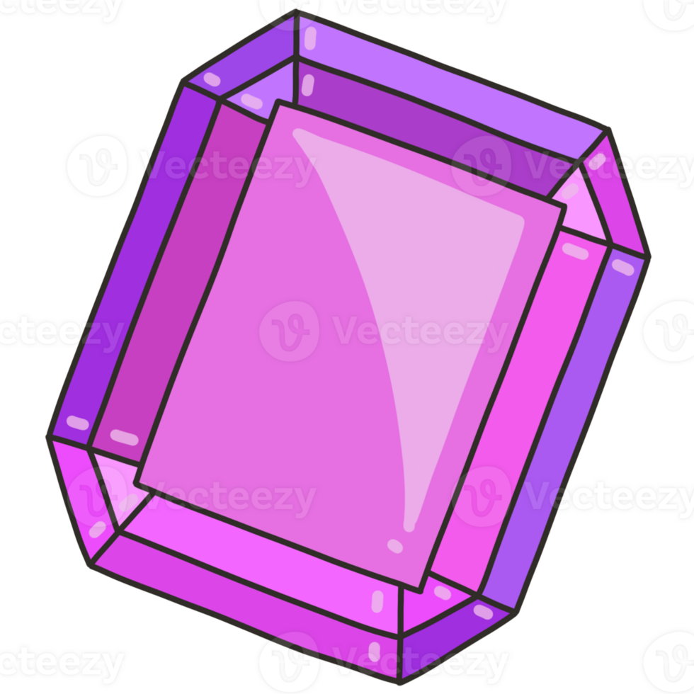 purple jewel stone clipart png