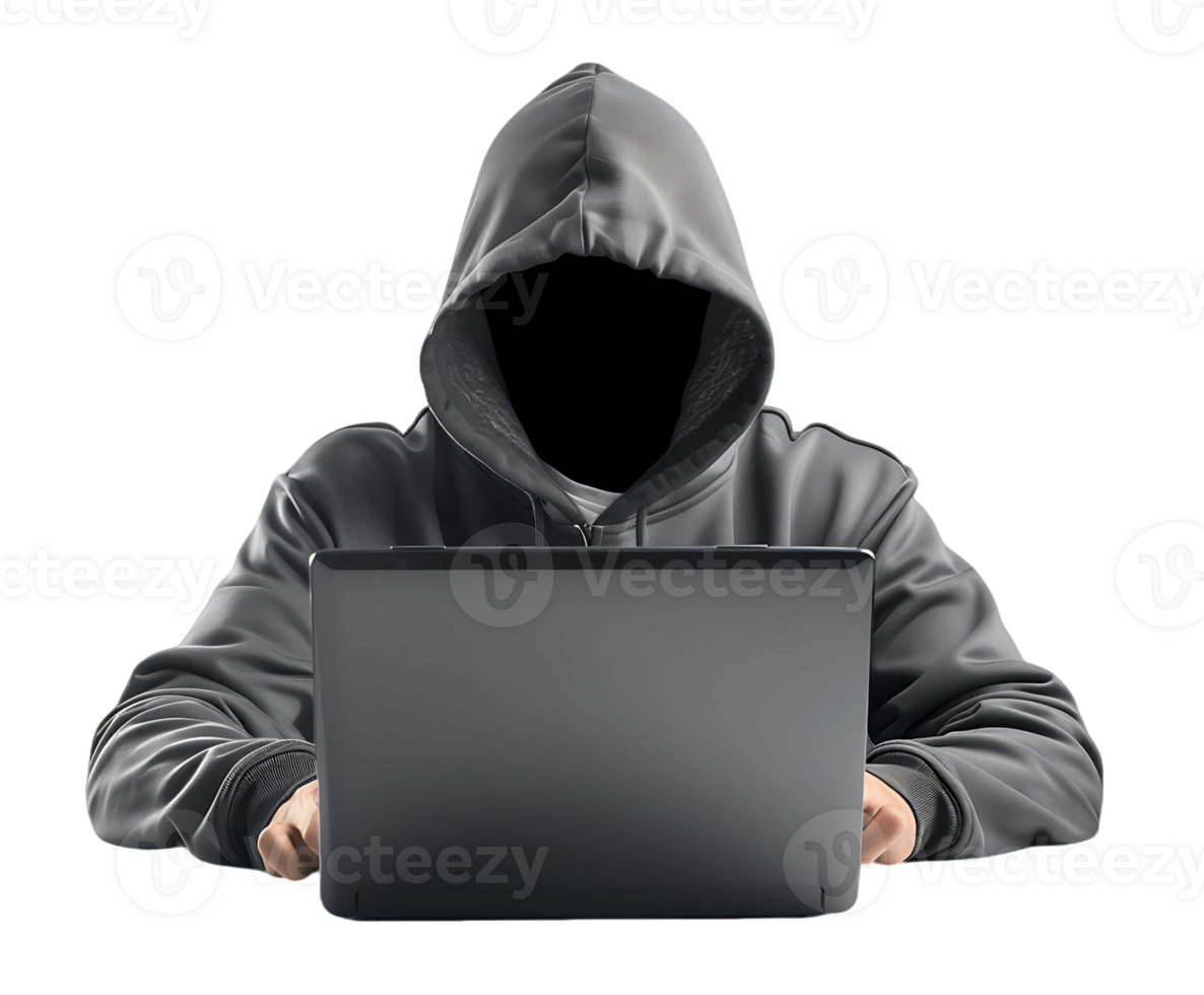 transparente fundo hacker com computador png