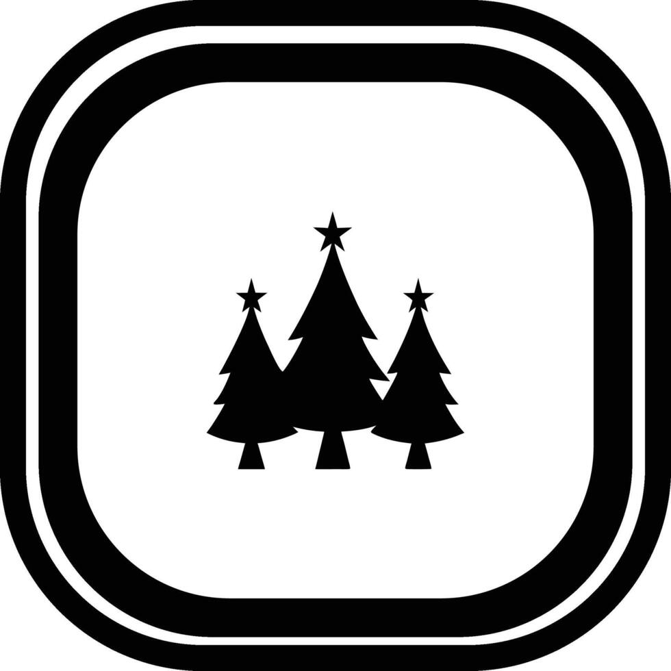 Christmas decorations tree, star design vector