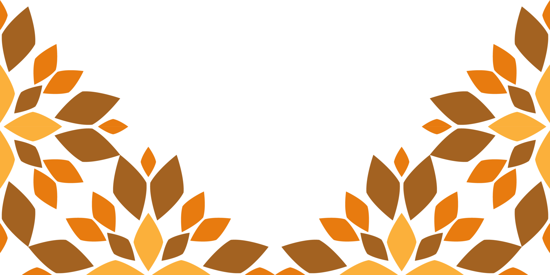 brown leaves pattern png