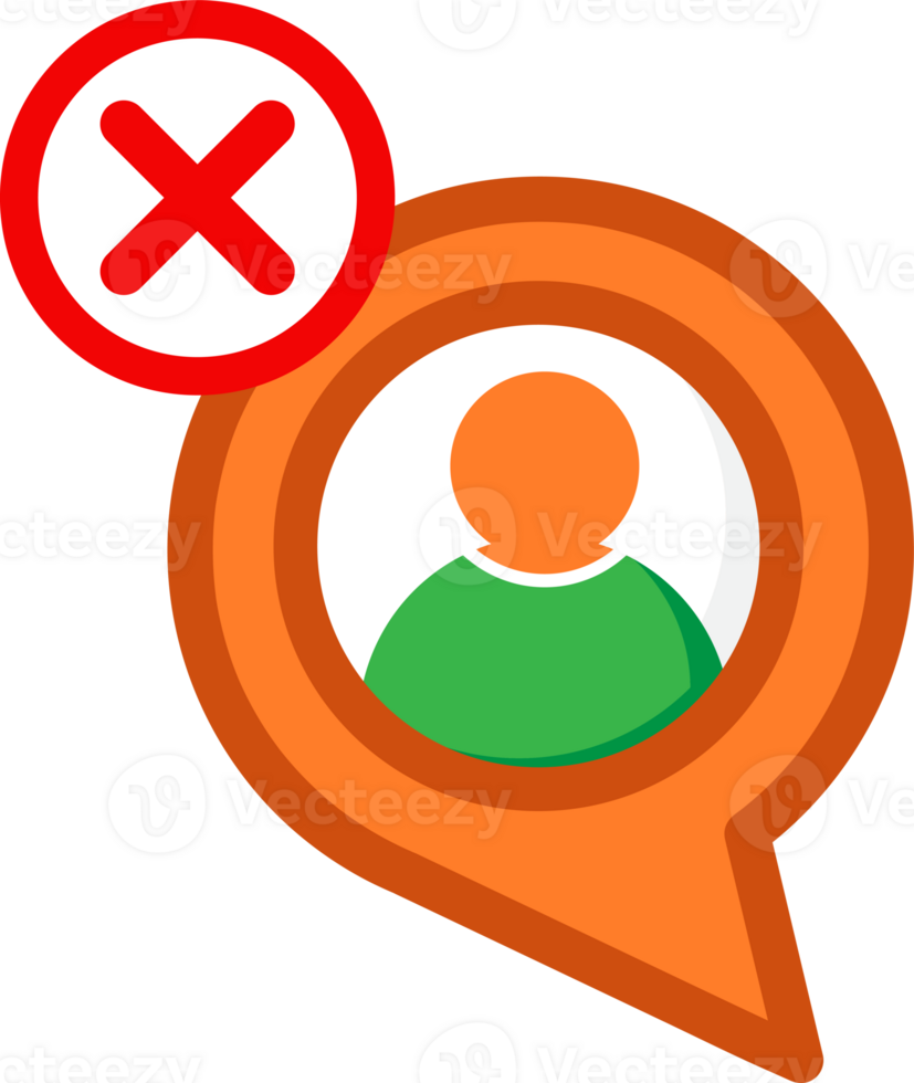 chat with user and delete icon png