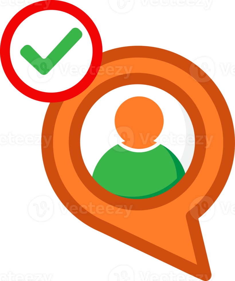 chat with user and checkmark shield icon png